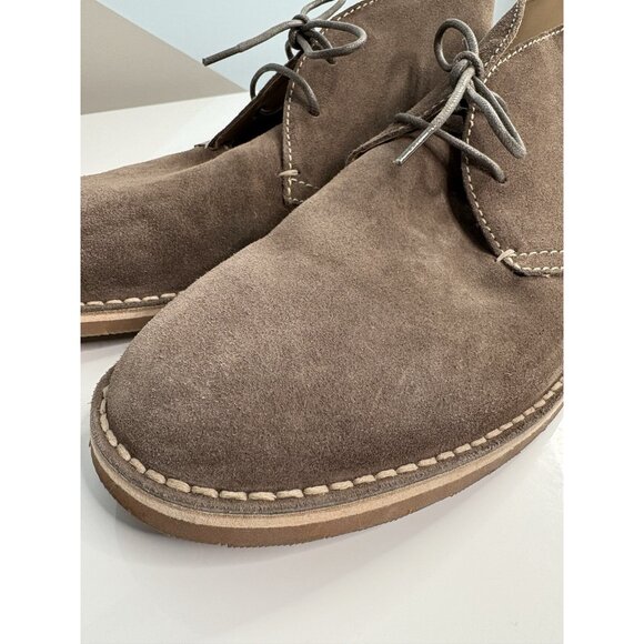 ECCO Gorm Chukka Boots Men’s 12 EU 46 Soft Suede Light Brown Desert Leather - Picture 3 of 16